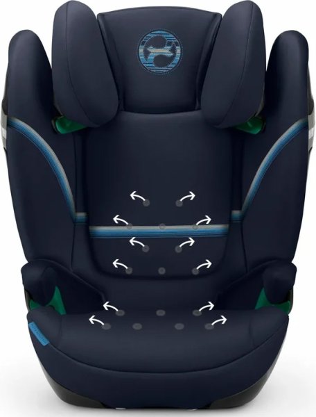 Cybex Автокресло детское Solution S i-Fix / цвет Navy Blue