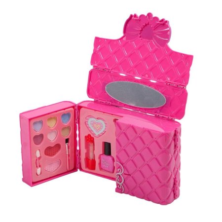 Bondibon Набор детской декоративной косметики  Eva Moda, BOX 41*7,2*28,8 см; косметичка-сумочка, тени для век