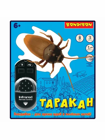 Игрушка развивающая ТАРАКАН Bondibon, на пульте управления