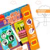 Bondibon Мини-игры в дорогу для малышей Малыши рассказывают о себе. Анкета. Многоразовые карточки со стирающимся маркером