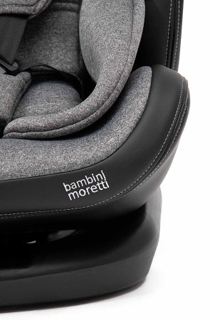 Bambini Moretti Детское автокресло ST-3 (0-36 кг) / цвет серый с серой строчкой