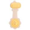 Крошка Я Погремушка с прорезывателем для зубов «Жирафик», пищевой силикон SL-06984B   10133685
