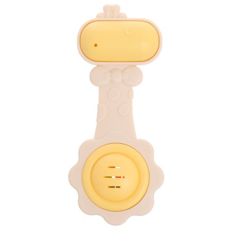 Крошка Я Погремушка с прорезывателем для зубов «Жирафик», пищевой силикон SL-06984B   10133685