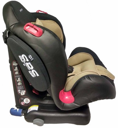 Infinity Автокресло BH1213IP-GTS-SPS Isofix (9-25) / цвет Coffee (черный-коричневый)