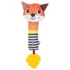 Текстильная игрушка погремушка - пищалка Умка в кор.250шт