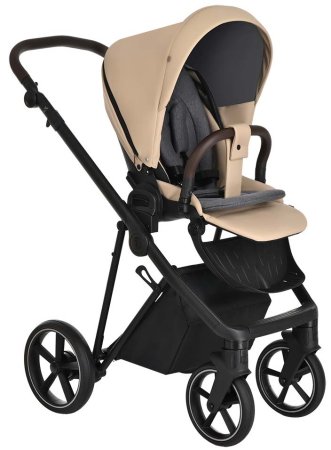 Roan Коляска 2 в 1 Sol Eco / цвет Caramel (светло-бежевая кожа)