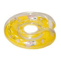 Круг на шею для купания Baby Swimmer BS12Y, желтый (полуцвет), (3-12 кг)