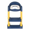 Pituso Сиденье для унитаза с лесенкой и ручками (2 ступени)  / цвет голубой