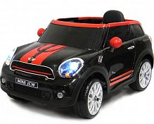 Rivertoys Детский электромобиль Mini Cooper (JJ2258) черный
