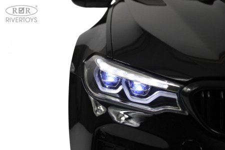 A555MP Электромобиль BMW M5 Competition (Черный глянец)