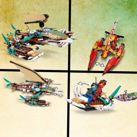 LEGO Ninjago Конструктор "Морская битва на катамаране", 780 деталей