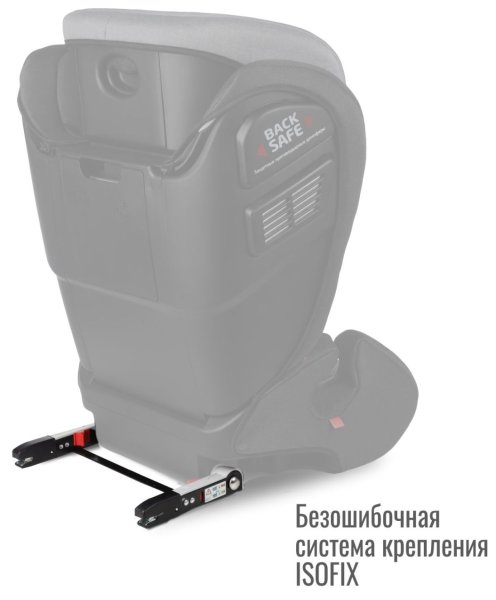 Smart Travel Автокресло Expert Fix (15-36 кг) / цвет Dark grey (темно-серый)
