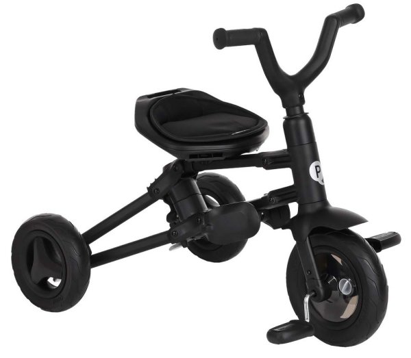 QPlay Велосипед трехколесный Nova+ / цвет Beige/black (бежево-черный)