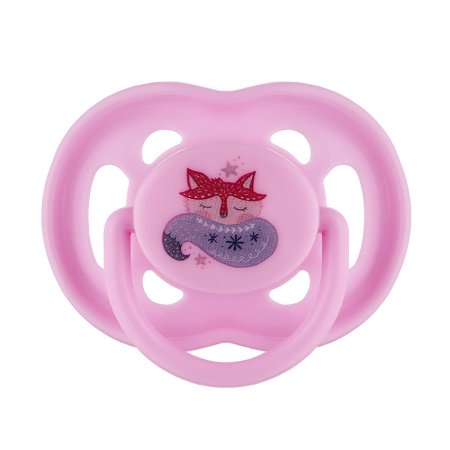 Roxy-Kids Соска-пустышка ортодонтическая SCANDI с футляром, 2 шт, 0-6 мес