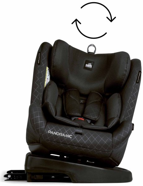 Cam Автокресло Panoramic (0-36 кг) / цвет 161 чёрный