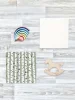 Сет из 2х пелёнок Mjolk Берёзы/Молочный (120см*85см)