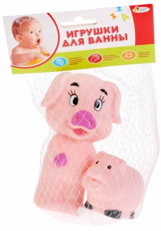 Играем вместе Набор игрушек для ванны «Свинки»