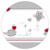 Roba Манеж шестиугольный с бампером Adam&Owl / цвет белый