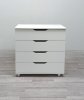 К INY  Комод ИНКАНТО CLASSIC 800/4 (органайзер) (Белый)