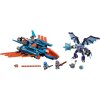 Lego Nexo Knights Нексо Самолёт-истребитель Сокол Клэя