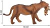 Masai Mara Набор фигурок из серии "Мир диких животных": Семья львов и семья тигров, 4 предмета