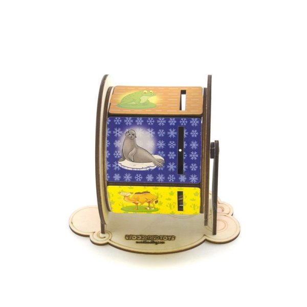 WoodLand Toys Сортер Барабан "Кто где живёт"