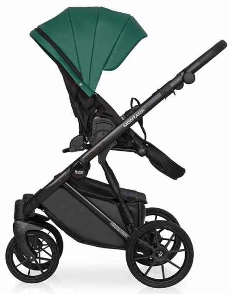 Riko Basic Коляска 2 в 1 Montana Ecco / цвет Emerald (зеленый)