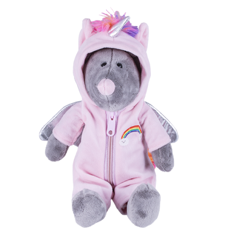 Softoy Игрушка мягкая Мышь-единорог, 26 см S910/15