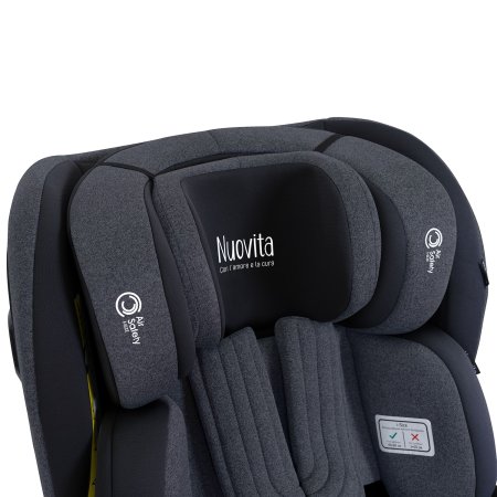 Nuovita Автокресло Maczione NiS2-1 I-Size / цвет Nero/Чёрный