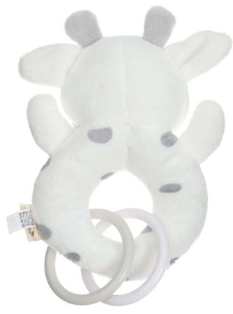 Крошка Я Погремушка на кольце «Коровка»