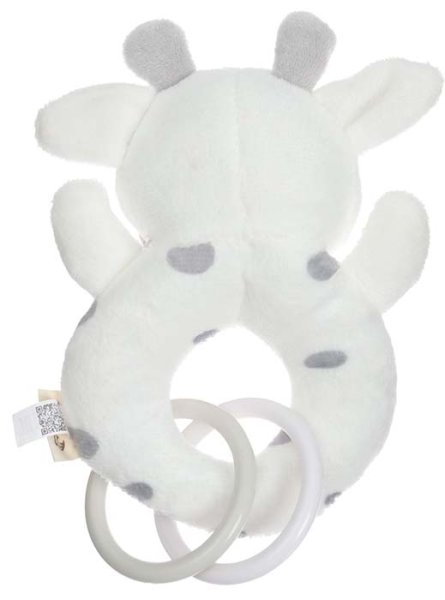 Крошка Я Погремушка на кольце «Коровка»