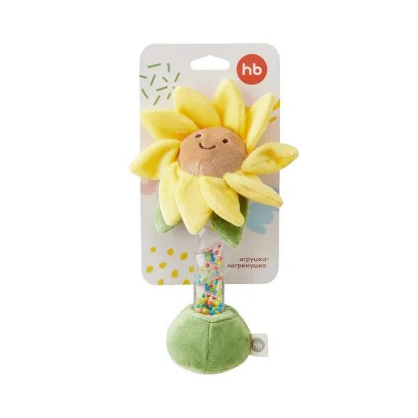 Игрушка Happy Baby погремушка Подсолнушек