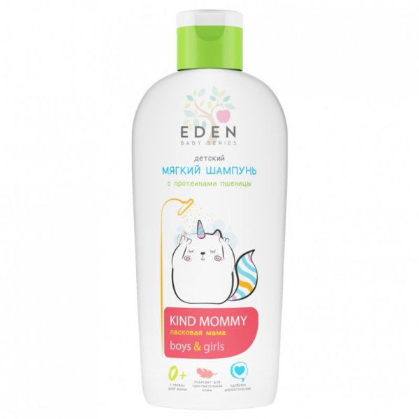 EDEN Baby Детский мягкий шампунь Ласковая мама 250мл (24шт) (002, 01.06.2028, РОССИЯ (24))