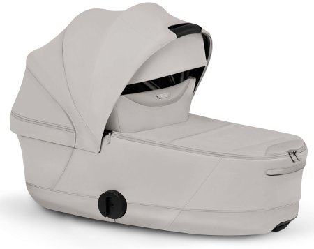 Коляска 2в1 CYBEX Priam Style Chrome Brown + спальный блок (City Grey)