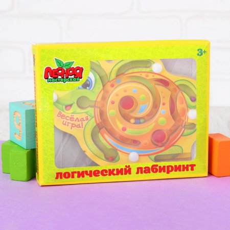 Лесная мастерская Лабиринт магнитный "Черепашка"