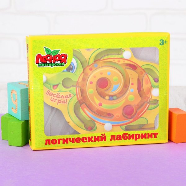 Лесная мастерская Лабиринт магнитный "Черепашка"