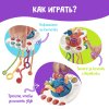 Развивающая игрушка "Осьминожка" цвет синий 10983391