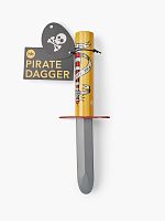 Happy Baby Нож складной игрушечный Pirate Dagger / цвет серый, желтый (маяк)