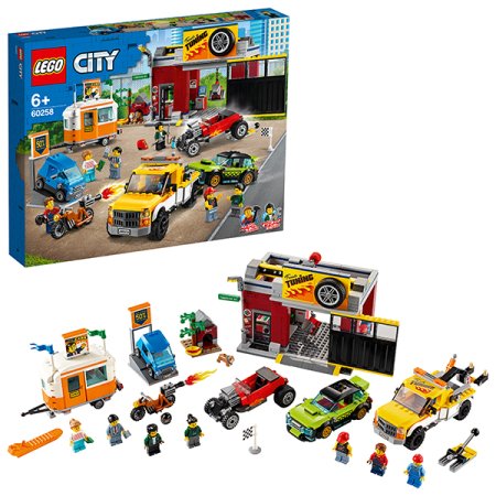 Lego Конструктор Город Turbo Wheels Тюнинг-мастерская
