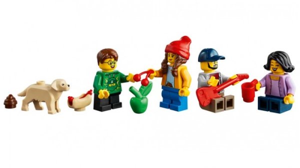 LEGO City Конструктор "Современный дом для семьи", 388 деталей