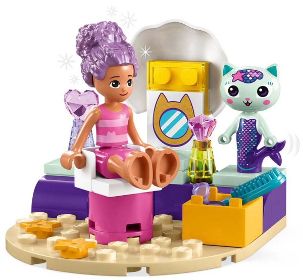 Lego Конструктор Gabby's Dollhouse "Корабль и спа Габби и МерКэта"