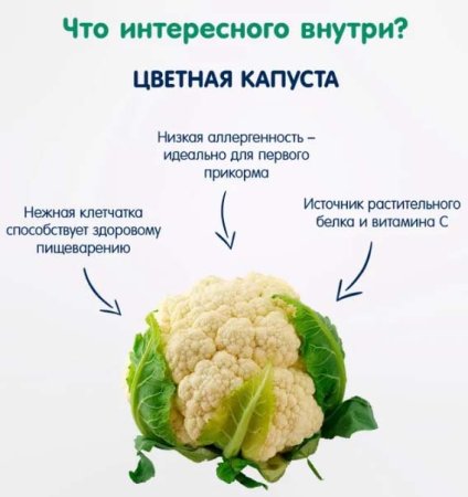 Fleur Alpine Пюре "Цветная капуста", с 4 месяцев, 90 г