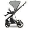 ROAN Коляска 2 в1 Sol короб + прогулка /цвет Blue Tea/руч.Cappuccino/к.Cappuccino(2 места)