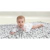 Aden&Anais Набор пеленок из бамбука Pebble shibori, 3 штуки / цвет белый, синий