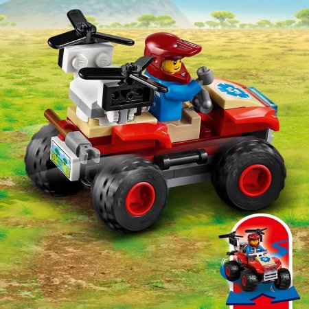 LEGO City Конструктор "Спасательный вездеход для зверей"