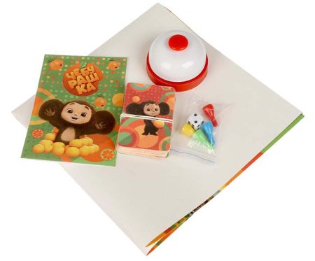 Умные игры Настольная игра квадрат со звонком "Чебурашка"