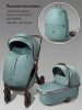 Коляска,экокожа 2в1 Motus Premium Ecco Exclusive (лагуна)