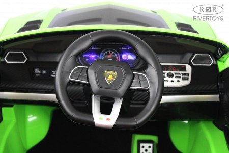 *(н/м)E777EE Электромобиль Lamborghini Urus  (Зеленый)