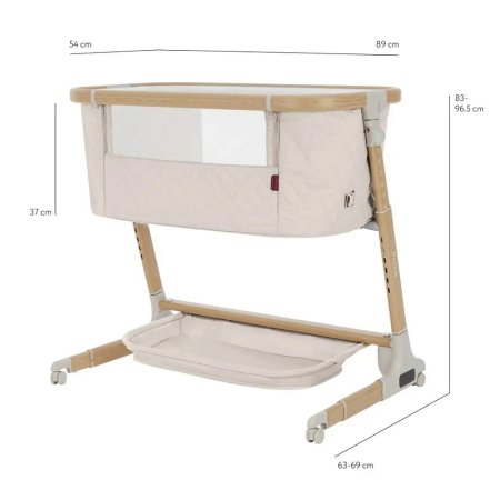 Колыбели CARRELLO Prima+ 79*50 (Honey Beige)