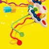 Игрушка развивающая для малышей «Крабик», тянучка с сортерм   9935389